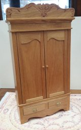 Victorian Wood Press Bedroom Set, 5pc