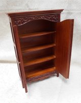 CBB086, Double Door Armoire, Walnut