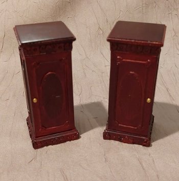 Regency Stand Right & Left, Mahogany, 2pc