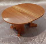 Maple Table with Leaf & 2 Chairs, Signed