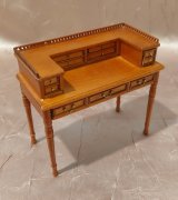 CMA034, Princeton Ladies Desk & Chair, New Walnut