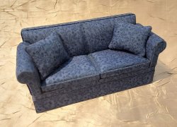 Cara Navy Sofa