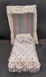 Single Canopy Drape Girls Bed