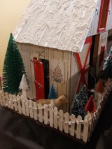 White Christmas Barn