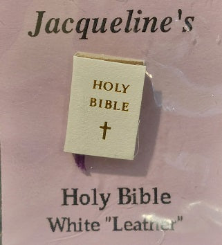 Bible, White Leather