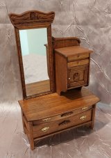 Victorian Bedroom Set, 4pc, Handcarved