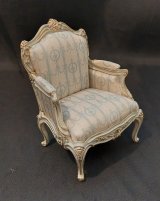 Bergere Settee & 2 Chairs, Handpainted