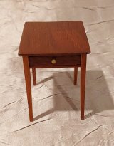 Side Table with Drawer, Cherry