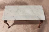 Queen Anne Serving Table, Marble Top