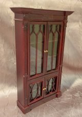 Bookcase or China Display, Mahogany