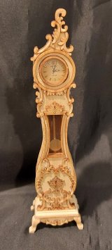 Tall Clock, Carved, Unfinished