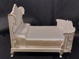 Victorian Bedroom Set, 6pc, Light Gray