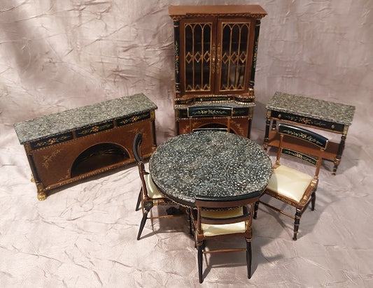 CJB106, Piedmont Dining Room Set, 8pc