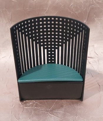 Mackintosh Willow Chair, Teal