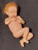 Sleeping Baby Boy Doll with Bunting