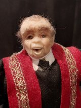 Eben The Preacher Doll, Hand Sculpted