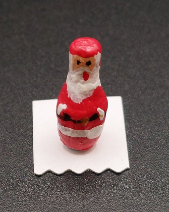 Santa Handpainted on Bowling Pin