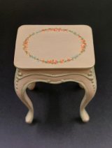 Q.A. Side Table, Handpainted