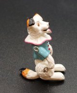 Toby White Dog, Jointed, Handpainted