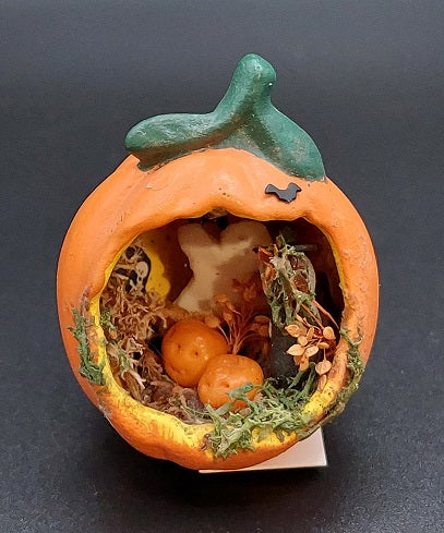 Pumpkin Table Top Scene, 12 Volt