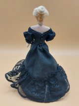 Vintage Doll, Lady in Black Gown