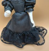 Vintage Doll, Lady in Black Gown