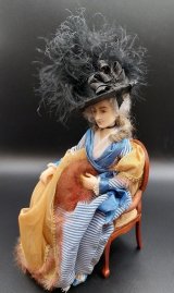 Edwardian Lady, Sculpted, Sitting