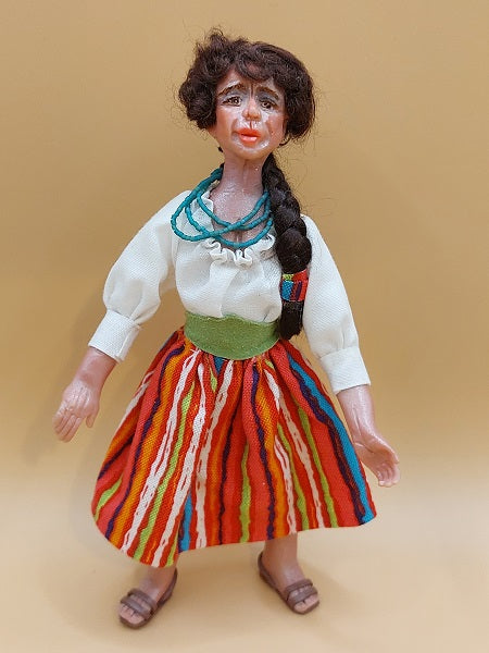 Hispanic Mexican Lady Doll