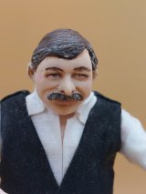 Older Man Butler Doll, Sculpted