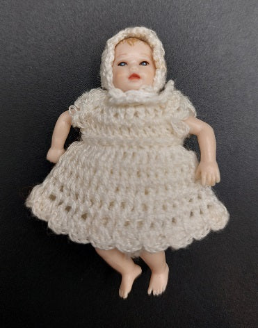 Baby in Crochet Dress, Heidi Ott