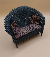 Woven Wicker Set, Leopard, 3pc