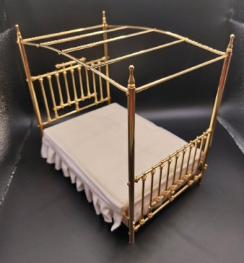 Brass Bed, Full Size Canopy