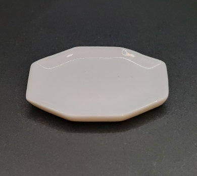 8 Sided Platter, White