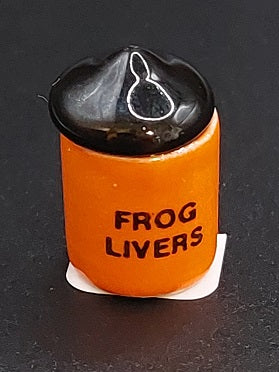 Halloween Cookie Jar, Frog Liver