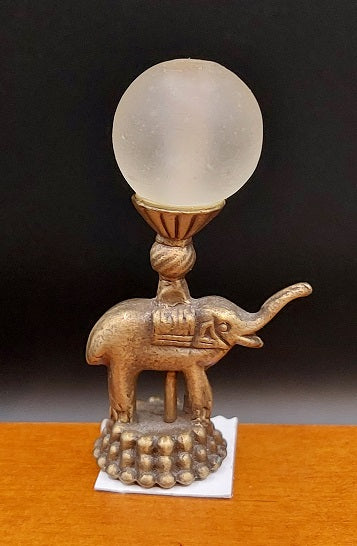 Brass Elephant Lamp