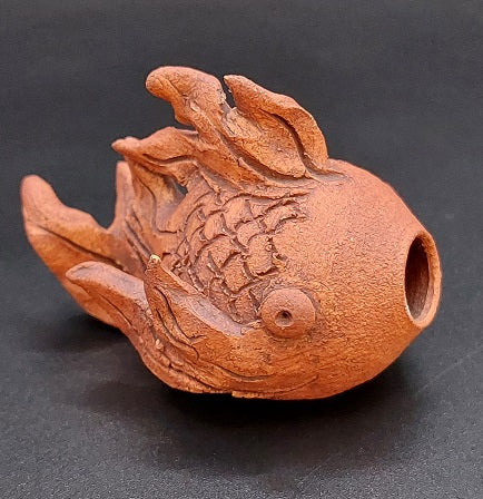 Terra Cotta Fish Poco Pot