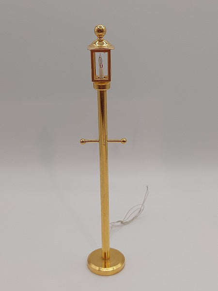 Post Lamp, Brass Electric, Disc.