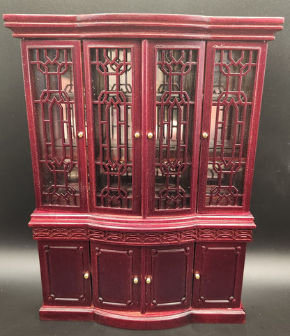 Chippendale Breakfront with Fretwork, MH