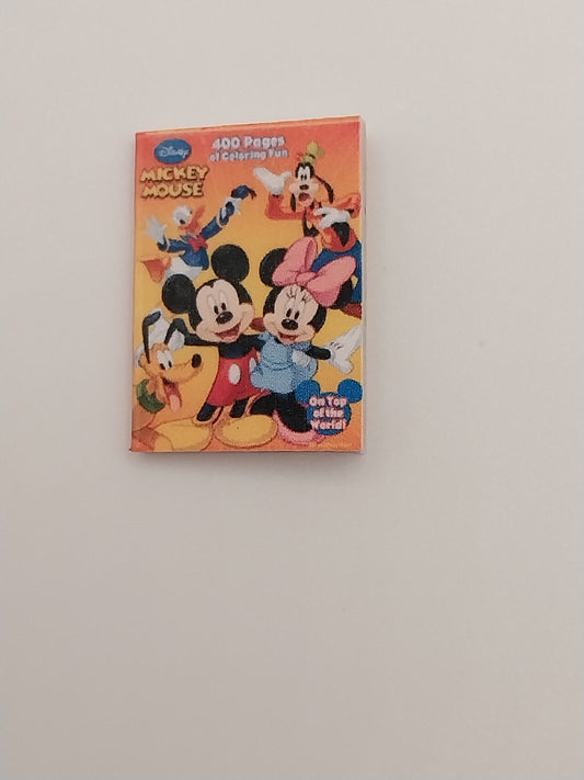 Coloring Book, Mickey Mouse with Pages