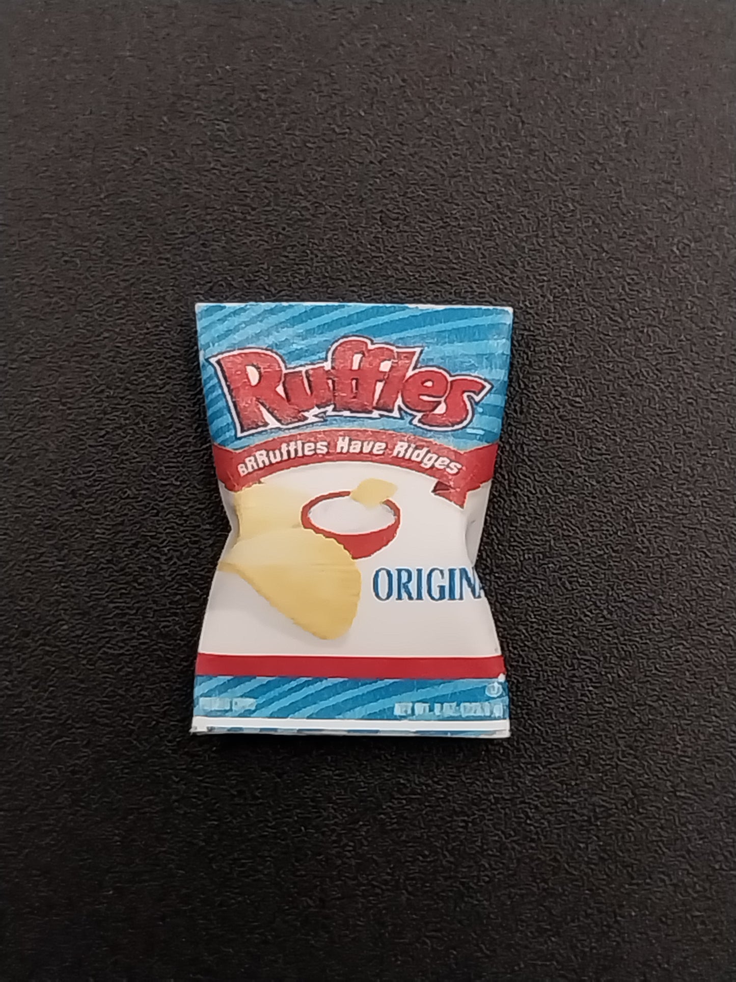 1/2" Scale Ruffles Potato Chip Bag