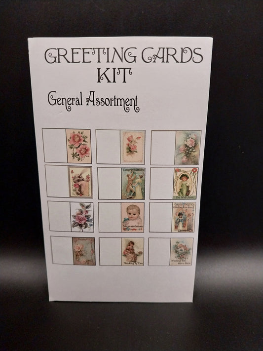 Antique Greeting Card Kit, General