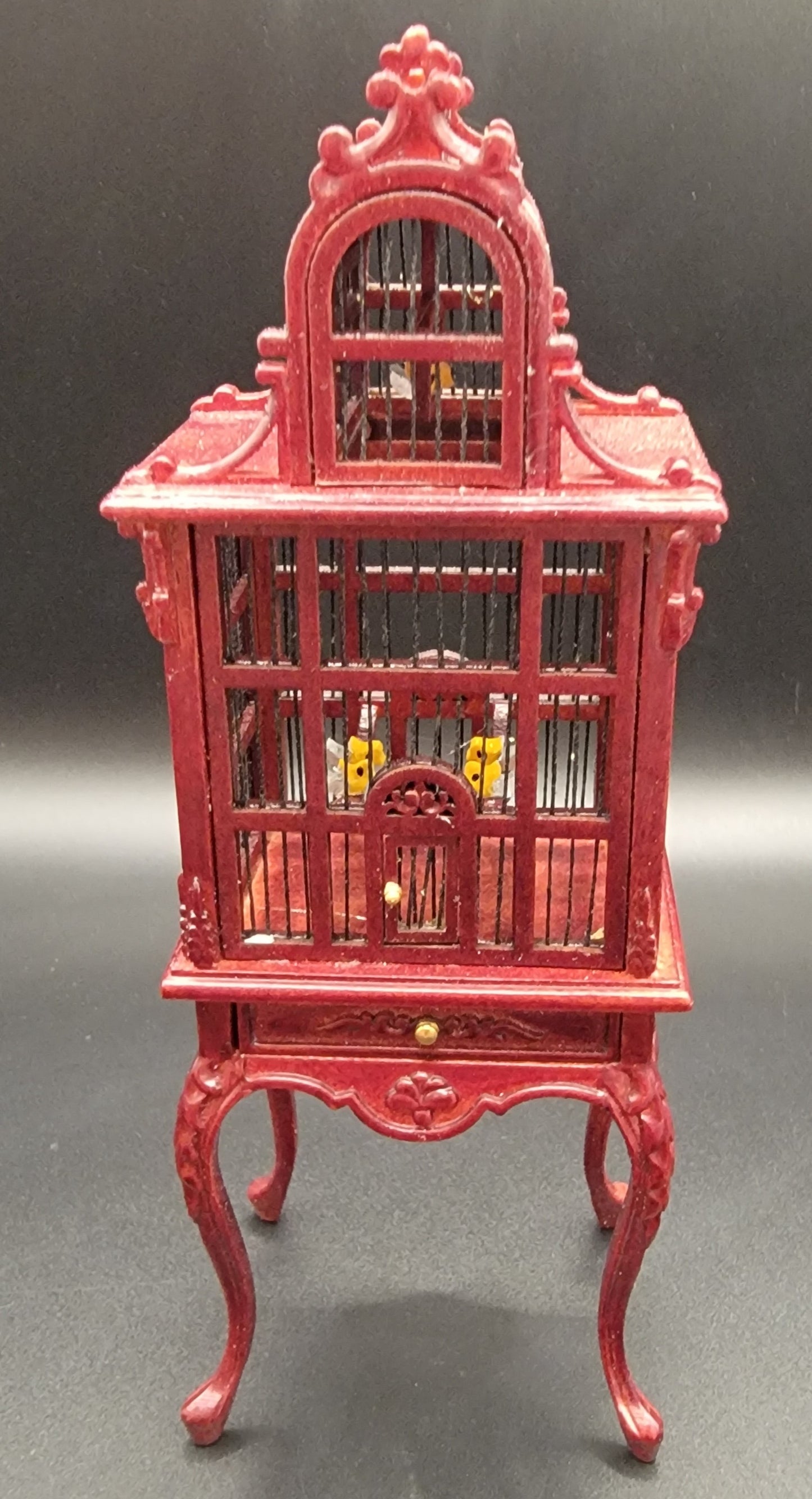 Bird Cage on Queen Anne Legs, MH