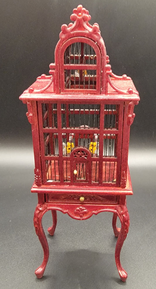 Bird Cage on Queen Anne Legs, MH