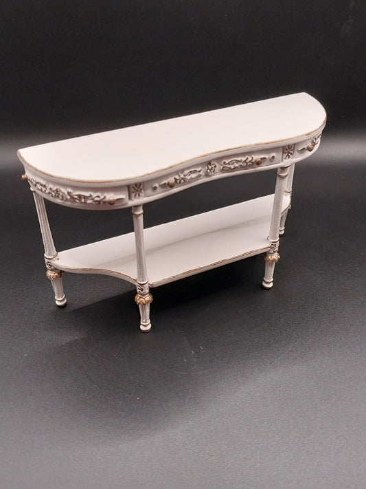 Louis XVI Classic Buffet, White & Gold