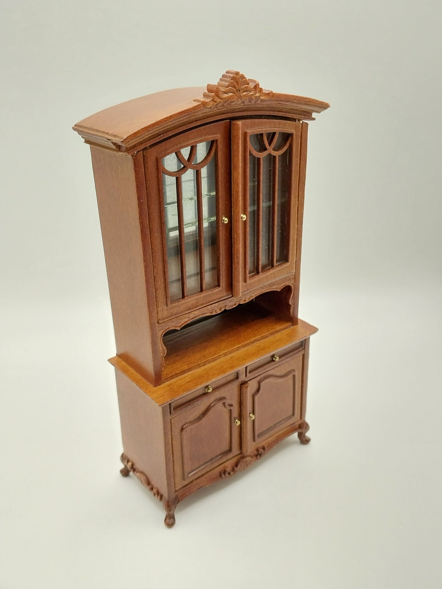 Provence China Cabinet, New Walnut