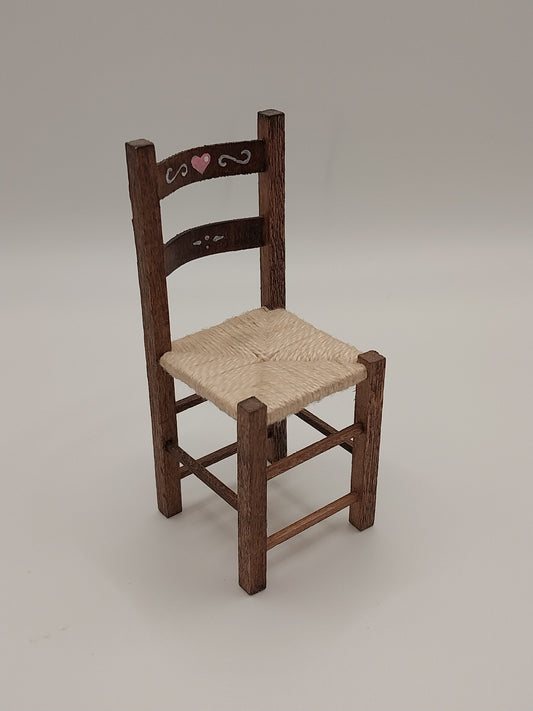 Early American Rush Seat Chair