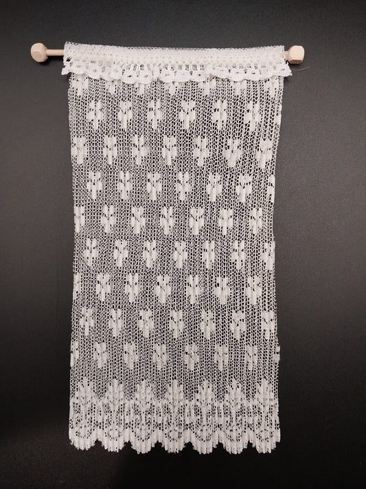 Sarah Cream Lace Curtain