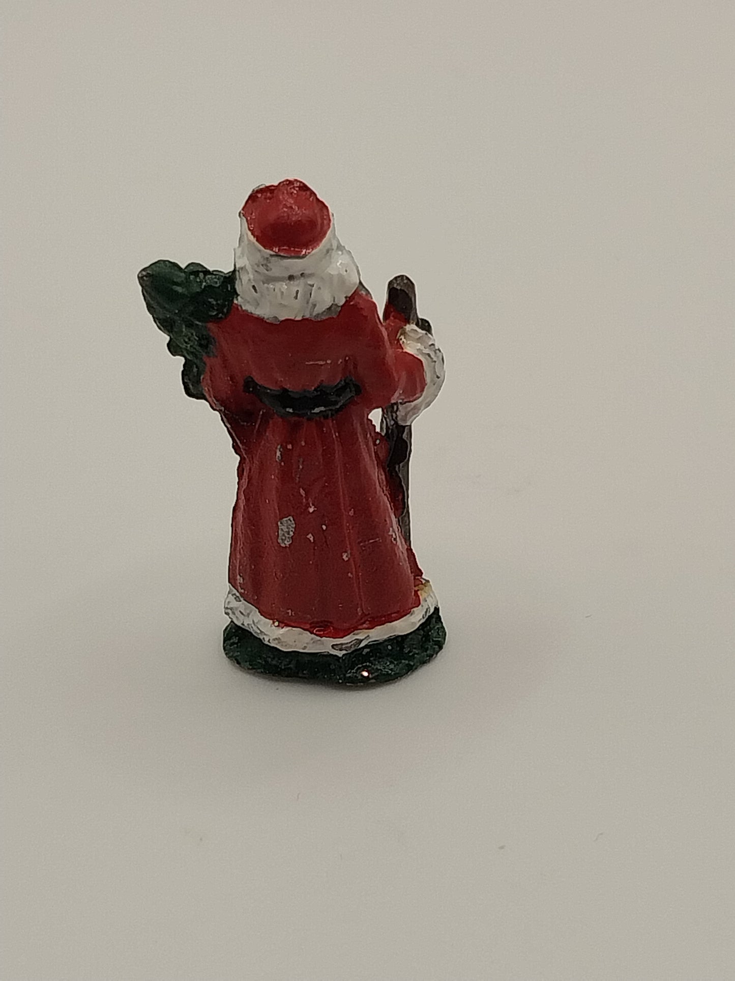 Old Father Christmas Santa Handpainted Figurine