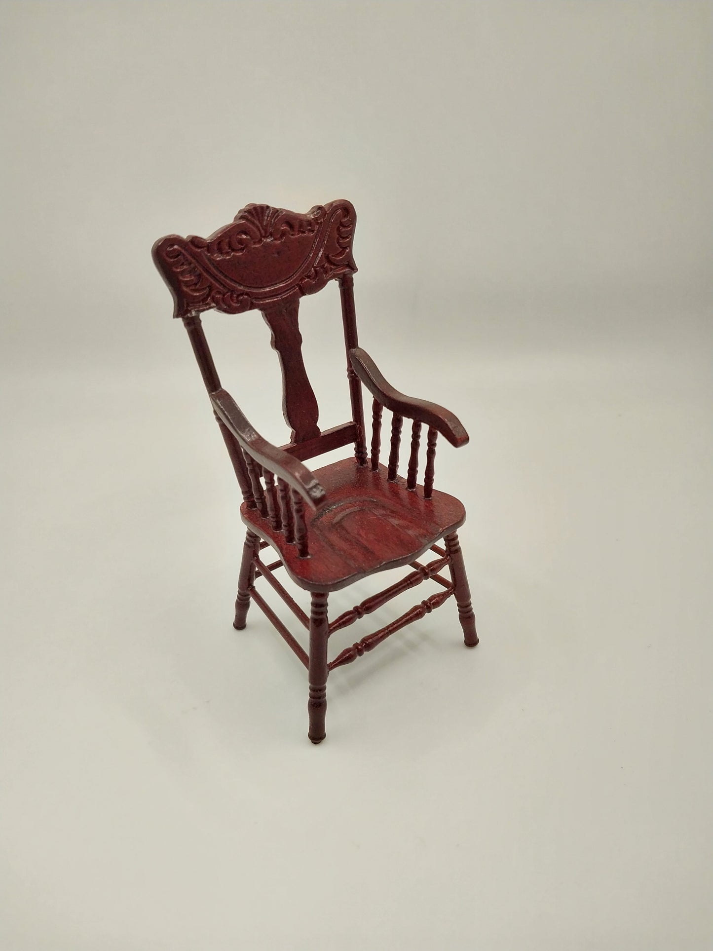 Pressback Arm Chair, Mahogany