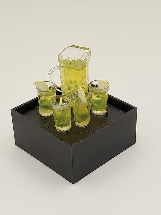 CEA101, Lemonade Pitcher & 4 Glasses